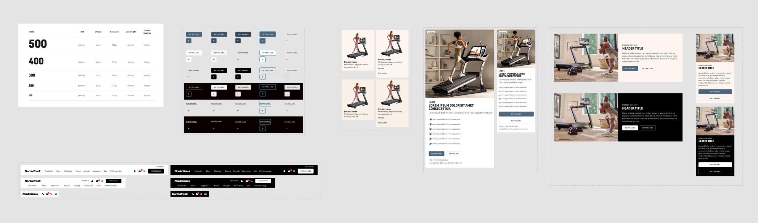 NordicTrack Design System